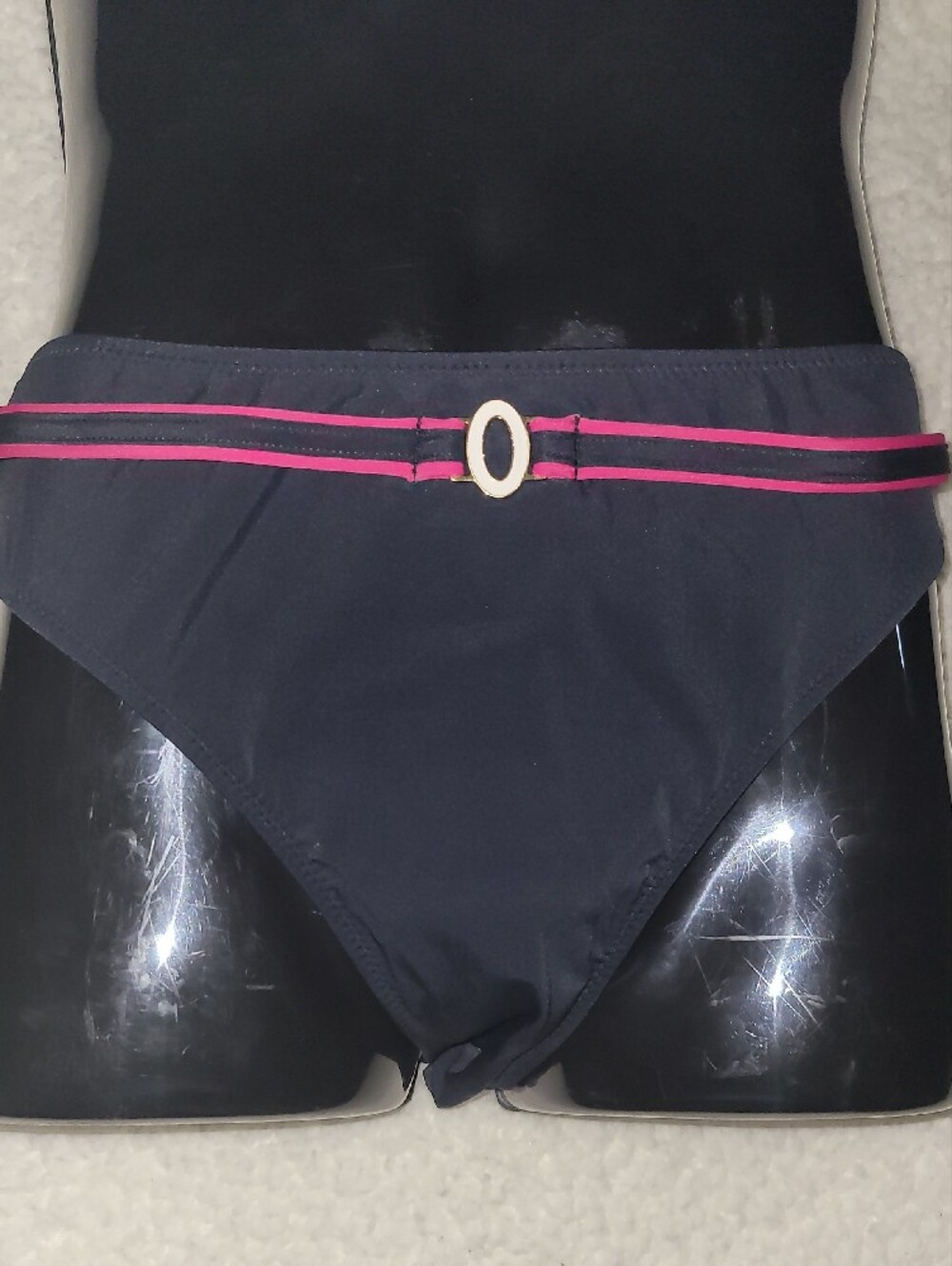 Fantasie Black Bikini with Pink Trim - Picture 4 of 7